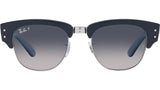 Ray-Ban Mega Clubmaster Unisex Sunglasses In Navy