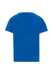 Calvin Klein Boys Msw Monologo Short Sleeve T-Shirt In Blue