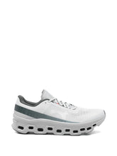 On Cloud Mens Cloudmonster 1.0 Shoes In Light Grey