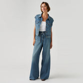 LEVIS WOMENS XL STRAIGHT- STOP FLAXING