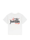Jordan Girls 84 Dream Short Sleeve T-shirt In White