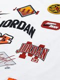 Jordan Boys Dynasty Patch T-shirt In White