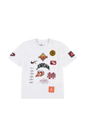 Jordan Boys Dynasty Patch T-shirt In White