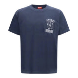 Diesel Mens T-Norm V14 T-Shirt In Dark Blue
