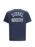 Diesel Mens T-Norm V14 T-Shirt In Dark Blue