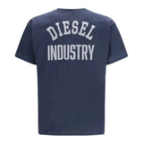 Diesel Mens T-Norm V14 T-Shirt In Dark Blue