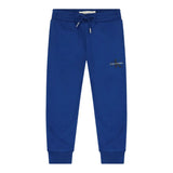 Calvin Klein Boys Monogram Logo Sweatpant In Blue