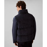 Calvin Klein Unisex Sleeveless Reversible Corduroy Puffer In Navy