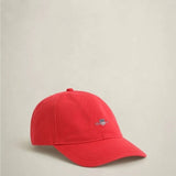 Gant Mens Shield Cotton Twill Cap In Rose Red