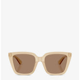 Burberry Unisex Sunglasses In Yellow