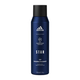 Adidas Star Deodorant Body Fragrance Spray For Men