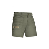 Boerboel Mens Adjustable Kalahari Shorts In Olive