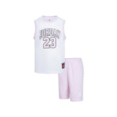 Jordan Girls 2 Piece 23 Jersey In Pink