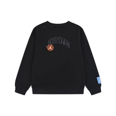Jordan Boys MJ Dynasty Crew Neck Sweatshirt In Black