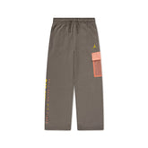 Jordan Boys MJ Brooklyn Hike Mike French Terry Pants In Olive Grey