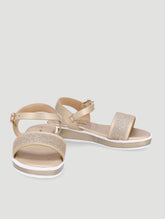 Pierre Cardin Scarlett Open Sandals In Gold
