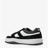 Diesel Mens S-D Long Low Sneakers In Black & White