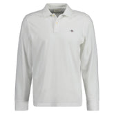 Gant 2230 Reg Shield Ls Pique Rugge White