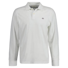Gant 2230 Reg Shield Ls Pique Rugge White