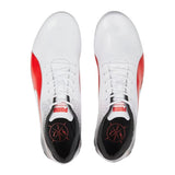 Puma Mens Evospeed Electric 13 Running Shoes In White/Black/Red