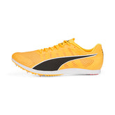 Puma Mens Evospeed Distance 11 Running Shoes In Sun Stream/Black/Silver