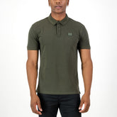 S.P.C.C Mens Mullen Short Sleeves Golfer In Fatigue