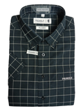 Pringle Mens Oscar Short Sleeve Classic Oxford Shirt In Black
