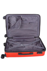 Voyager Mahe 4 Wheel Trolley Case Orange