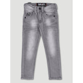 Soviet B Loures Boys Fashion Skinny Denim Light Gr