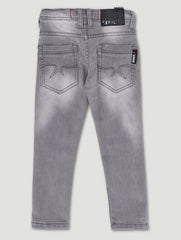 Soviet B Loures Boys Fashion Skinny Denim Light Gr