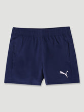 Puma Forever Faster Kids Woven Shorts In Navy