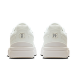 On Cloud Mens The Roger Advantage Shoes In White and Olive