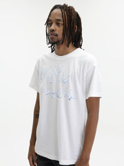 Diesel Mens T-Norm V8 Regular T-Shirt In White