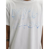 Diesel Mens T-Norm V8 Regular T-Shirt In White