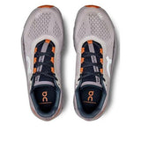 On Mens Cloudmonster Exclusive Shoes In Pearl & Flame
