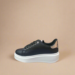 Sissyboy Black Platform Gem sneaker