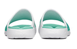 Anta Mens Basketball Slippers In Green & White