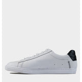 Ben Sherman Mens Target Leather Sneakers In White