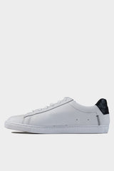 Ben Sherman Mens Target Leather Sneakers In White