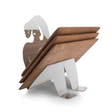 Carrol Boyes Sketchbook Three Board Holder In Silver