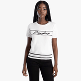 Sissyboy Ladies Knit Top In White and Black