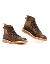 Bronx Mens Colt Fossil Znone Boots In Brown