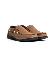 Solemates Mens Deck Shoes In Tan