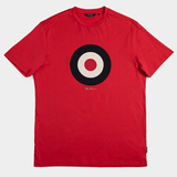 Ben Sherman K47812 Kids Target T-Shirt Red