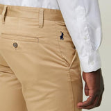 Polo Mens Milan Straight Leg Chino 0034856 Khaki