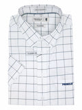 Pringle Mens Oscar Short Sleeve Classic Oxford Shirt In White