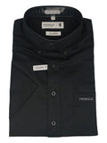 Pringle Mens Ethan Short Sleeve Classic Shirt In Black
