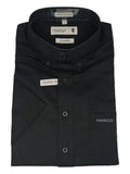 Pringle Mens Ethan Short Sleeve Classic Shirt In Black