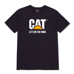 Caterpillar Black Do The Work Tee