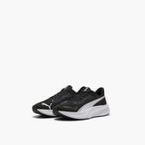 Puma Boys Pounce Lite Junior Shoes In Black & White
